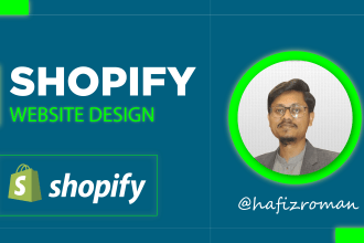 create cbd website design or shopify dropshipping store