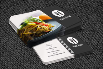do professional and unique business card design for you