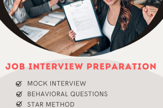 help you practice for your job interview