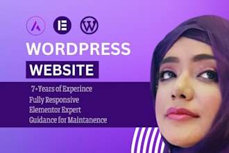 built business wordpress website