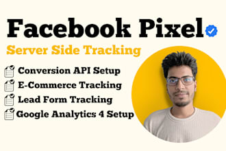 setup meta facebook pixel conversion api with server side tracking by GTM