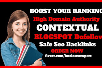 do high da contextual blogspot dofollow safe SEO backlinks