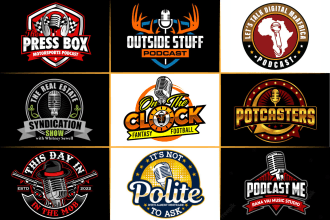 make podcast cover art and podcast logo