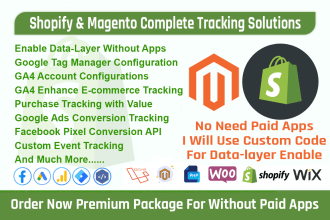 setup shopify conversion tracking, google ads, ga4 ecommerce