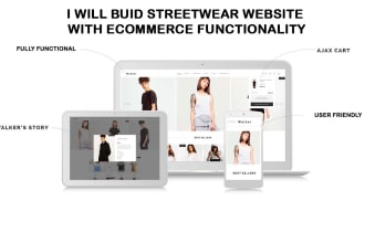 build your streetwear brand website with ecommerce