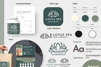 design complete corporate brand identity, corporate brouchure or corporate logo