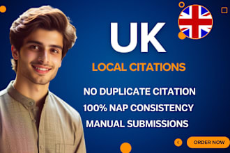 create UK local citations directory submission for UK business seo