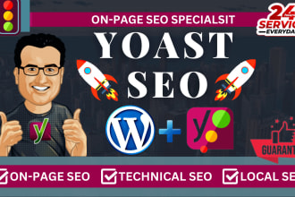 deep wordpress yoast on page SEO optimization image alt tag schema markup