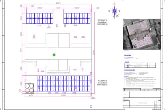 design solar pv system on pvsyst, autocad and sketchup