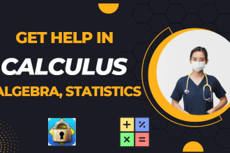 help in your math, statistics, calculus, algebra tutoring
