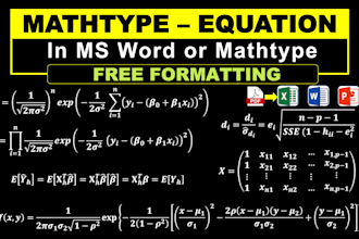 type math equations, physics, chemistry, pdf to word