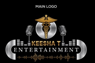 make an amazing eye catching entertainment logo design