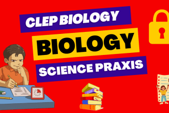 help you in clep biology, ged, neklix, gre,science praxis, mcat, tutoring