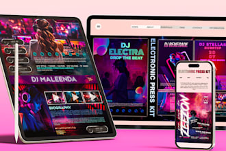 design press kit, media kit, epk, one sheet, speaker kit