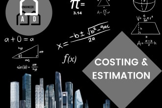 do material takeoff, quantity and cost estimation