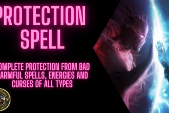 cast a powerful protection spell for you