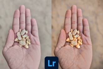 do photo editing, colour grading and high definition skin retouch