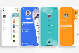 teach android using kotlin and java,ios using swift and flutter app development
