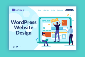 design a wordpress blog website, ecommerce website