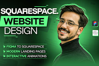 design squarespace website, figma to squarespace or redesign squarespace website
