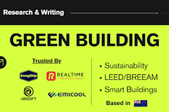 provide green building, leed and sustainability consultancy