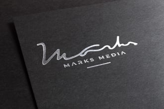 do signature logo design for your photography or personal brand