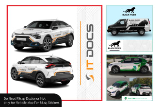 design a professional and creative van wrap for your business