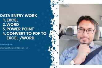 do data entry pdf convert to word and word 2 pdf