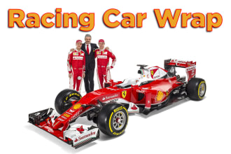 do amazing racing car wrap, racing car design, sports car wrap, car wrap design