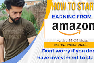 teach you how to sell and earn from amazon
