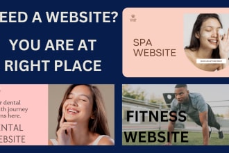 custom wordpress install for your fitness, dental or spa website