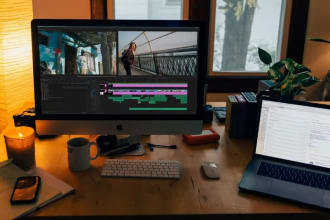 do professional video editing