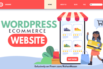 create ecommerce online store website using woocommerce