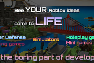 develop a roblox game for you