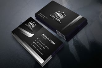 design trucking transport logistics business cards
