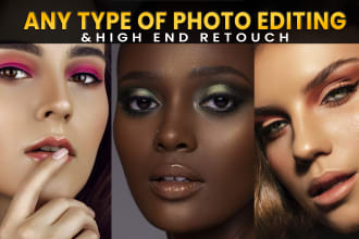 do portrait retouching, photo editing, photoshop