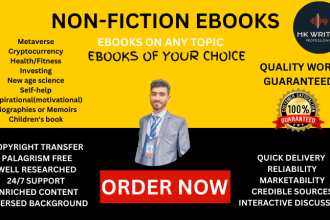 ghostwrite 30,000 words ebooks as a ghost book writer, and ghost ebook writer