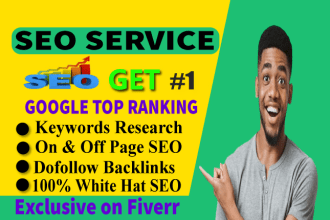provide white hat monthly SEO service