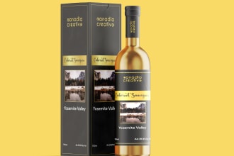 design professional product packaging and labels for you