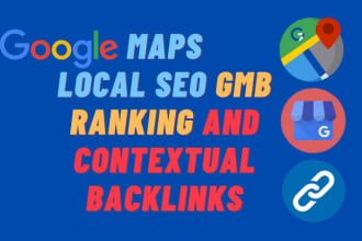 do google maps local SEO gmb ranking with idexable backlinks