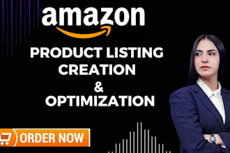 do amazon listing creation and optimization