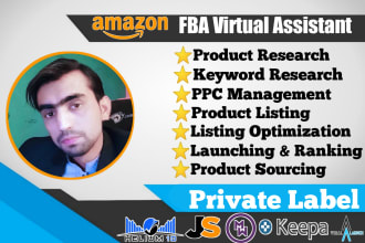 be your expert amazon fba virtual assistant , amazon account manager