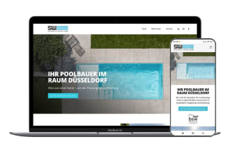 design modern website or do website mockup UI UX german deutsch