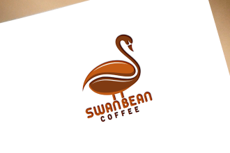 make abstract 2 minimalist trendy business logo
