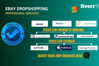 do product listing on alibaba, aliexpress, ebay, walmart
