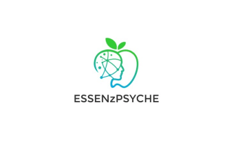 do awesome nice logo for the german network on diet and mental health