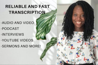 transcribe short audios and video in 24 hours