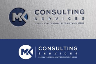 design high quality consulting logo my own creative thinking