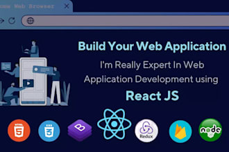 build a react web application