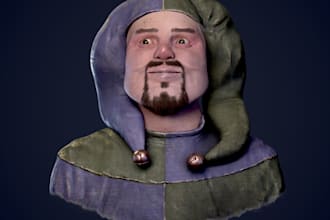 do a game ready realistic 3d character